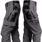 Men's Cargo Pants Multi Pockets Work Trousers Casual Tactical Pants Male Outwear Straight Autumn Winter Wear-resisting Trousers