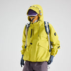 New Men's Mountaineering Jacket Windproof Waterproof Hiking Jackets for Men Fashion Hip Hop Design Casual Oversize Outdoors Coat